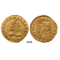 05.05.2013, Auction 2/2448. France, Château­ Renaud, Duchy, François of Bourbon and Louise Marguerite, 1605­-1614, Florin D'ór, No date, GOLD