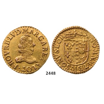 05.05.2013, Auction 2/2448. France, Château­ Renaud, Duchy, François of Bourbon and Louise Marguerite, 1605­-1614, Florin Dór, No date, GOLD