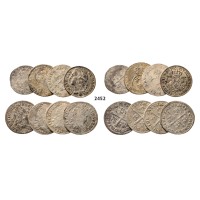 05.05.2013, Auction 2/2452. France, Lots, Silver lot, 8 coins!