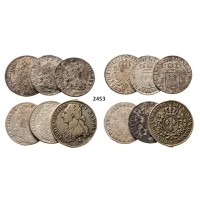 05.05.2013, Auction 2/2453. France, Lots, Silver lot, 6 coins!
