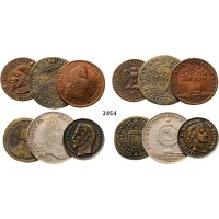 05.05.2013, Auction 2/2454. France, Lots, Mixed jetton lot, 6 coins!