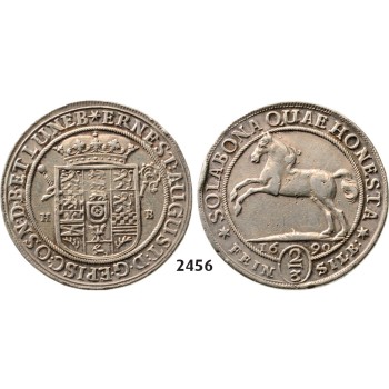 05.05.2013, Auction 2/2456. Germany, Brunswick­-Calenberg-­Hannover, Ernst August, 1679-­1698, 2/3 Taler 1690­-HB, Clausthal, Silver
