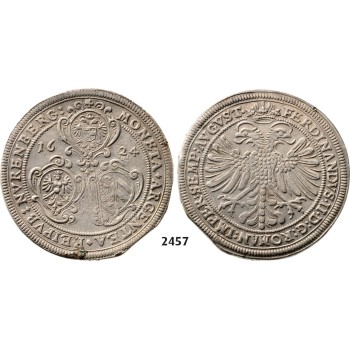 05.05.2013, Auction 2/2457. Germany, Nürnberg, Free City, Taler 1624, Nürnberg, Silver