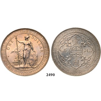 05.05.2013, Auction 2/2490. Great Britain, Trade coinage to facilitate British trade in the orient, Trade Dollar 1899-­B, Bombay, Silver