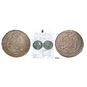 05.05.2013, Auction 2/ 2516. Hungary, Leopold, 1657­-1705, Taler 1702-­NB/ICB, Nagybanya, Silver