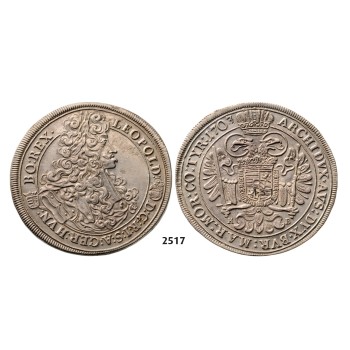 05.05.2013, Auction 2/2517. Hungary, Leopold, 1657­-1705, Taler 1703-­KB, Kremnitz, Silver