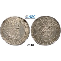 05.05.2013, Auction 2/2518. Hungary, Leopold, 1657­-1705, 15 Krajczar 1663-­KB, Kremnitz, Silver