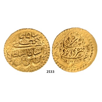 05.05.2013, Auction 2/2533. Iran, Qajar Dynasty, Fath Ali Shah, AH1212-­1250 (1797-­1834 AD), Toman AH1233 (1817/18), Yazd, GOLD