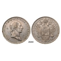 05.05.2013, Auction 2/2544. Italy, Lombardy-­Venetia, Franz II. Habsburg, 1792­-1835, Scudo 1824-­V, Venice, Silver