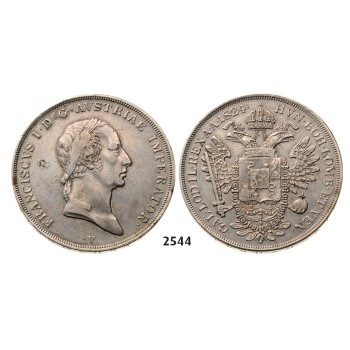 05.05.2013, Auction 2/2544. Italy, Lombardy-­Venetia, Franz II. Habsburg, 1792­-1835, Scudo 1824-­V, Venice, Silver