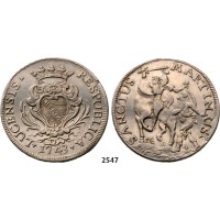 05.05.2013, Auction 2/2547. Italy, Lucca, Republic, 1369­-1799, Scudo 1743, Silver