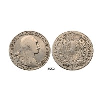 05.05.2013, Auction 2/2552. Italy, Naples & Sicily, Ferdinand IV. of Bourbon, 1759­-1816, 100 Grana 1785, Silver