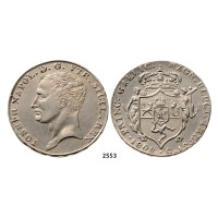 05.05.2013, Auction 2/2553. Italy, Joseph Napoleon, 1806-­1808, 120 Grana 1808, Silver