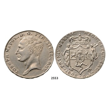 05.05.2013, Auction 2/2553. Italy, Joseph Napoleon, 1806-­1808, 120 Grana 1808, Silver