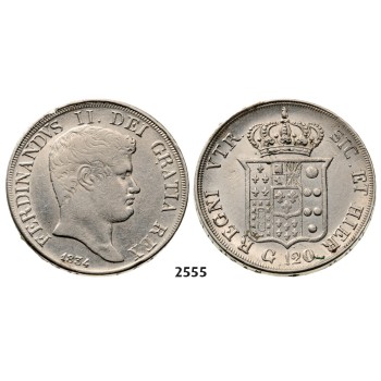 05.05.2013, Auction 2/2555. Italy, Ferdinand II, 1830­-1859, 120 Grana 1834, Silver