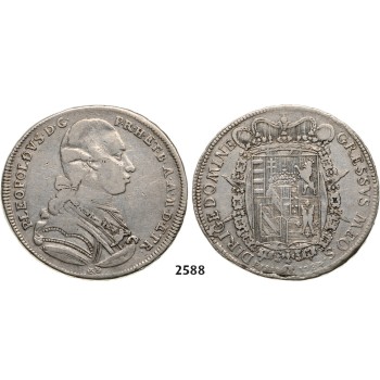 05.05.2013, Auction 2/ 2588. Italy, Tuscany, Pietro Leopold I. of Lothringen, 1765­-1790, Francescone 1784, Florence, Silver