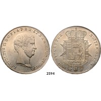 05.05.2013, Auction 2/2594. Italy, Tuscany, Leopold II. of Loraine, 1824-­1859, Francescone 1858, Florence, Silver