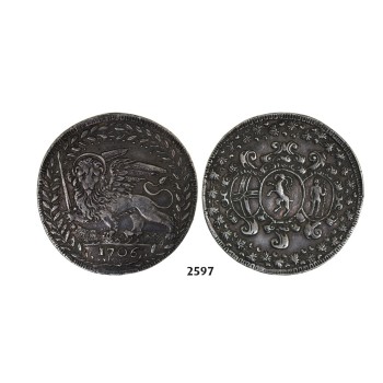 05.05.2013, Auction 2/2597. Italy, Venice (Switzerland) Medallic Scudo 1706, Silver