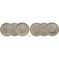 05.05.2013, Auction 2/ 2631. Mexico, Lots, Silver lot, 3 coins!