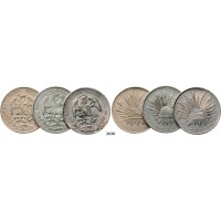 05.05.2013, Auction 2/2638. Mexico, Lots, Silver lot, 3 coins!