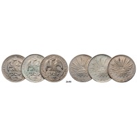 05.05.2013, Auction 2/2640. Mexico, Lots, Silver lot, 3 coins!