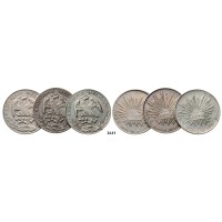 05.05.2013, Auction 2/2641. Mexico, Lots, Silver lot, 3 coins!