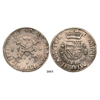 05.05.2013, Auction 2/2661. Netherlands, Spanish Netherlands, 1556­-1714, Geldern, Philip II, 1554-­1598, Patagon 1584, Nimwegen, Silver