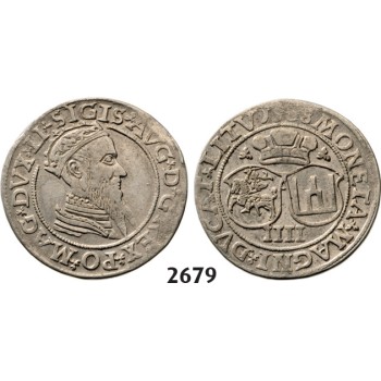 05.05.2013, Auction 2/2679. Poland, Sigismund II August, 1548­-1572, For Lithuania, 4 Groschen (Czworak) 1568, Vilnius, Silver