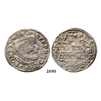 05.05.2013, Auction 2/2690. Poland, Stefan Bathory, 1575­-1586, 3 Groschen (Trojak) 1585­-N­H/I­D, Olkusz, Silver