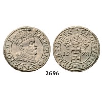 05.05.2013, Auction 2/2696. Poland, For Danzig, Groschen (Grosz) 1578, Gdansk (Danzig) Silver