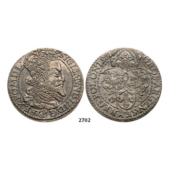 05.05.2013, Auction 2/2702. Poland, Sigismund III. Vasa, 1587­-1632, 6 Groschen (Szóstak) 1596, Malbork (Marienburg) Silver