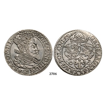 05.05.2013, Auction 2/ 2706. Poland, Sigismund III. Vasa, 1587­-1632, 6 Groschen (Szóstak) 1599, Malbork (Marienburg) Silver