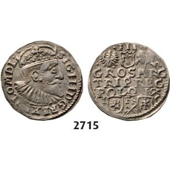 05.05.2013, Auction 2/2715. Poland, Sigismund III. Vasa, 1587­-1632, 3 Groschen (Trojak) 1595­-I/F­S/C, Bydgoszcz (Bromberg), Silver
