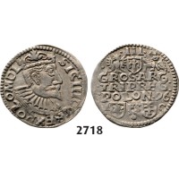 05.05.2013, Auction 2/2718. Poland, Sigismund III. Vasa, 1587­-1632, 3 Groschen (Trojak) 1596­-I/F­S/C, Bydgoszcz (Bromberg), Silver