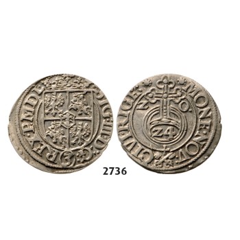 05.05.2013, Auction 2/2736. Poland, For Lithuania, 3 Pölker (Poltorak) 1620, Riga, Silver