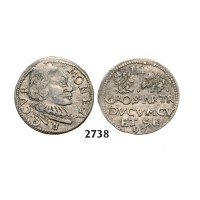 05.05.2013, Auction 2/2738. Poland, Duchy of Courland, Wilhelm Kettler, 1596­-1616, 3 Groschen (Trojak Kurlandski) 1599, Silver