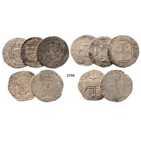 05.05.2013, Auction 2/2798. Portugal, Lots, Silver lot, 5 coins!