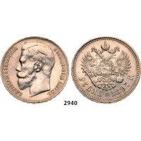 05.05.2013, Auction 2/ 2940. Russia, Nicholas II, 1894-­1918, Rouble (Rubel) 1897 (**) Brussels, Silver