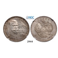 05.05.2013, Auction 2/2944. Russia, Nicholas II, 1894-­1918, Rouble 1913 (BC) St. Petersburg, Silver, NGC MS62