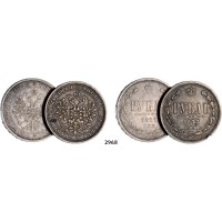 05.05.2013, Auction 2/ 2968. Russia, Lots, Silver lot, 2 coins!