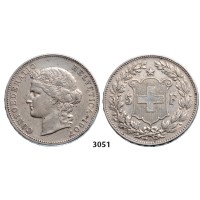 05.05.2013, Auction 2/3051. Switzerland, Helvetian Republic, 5 Francs 1907­-B, Bern, Silver