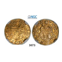 05.05.2013, Auction 2/3073. Transylvania, Habsburg occupation under Rudolph II, 1598­-1604, ¼ Ducat (Denar struck in gold) 1601­-NB, Nagybanya, GOLD, NGC MS62