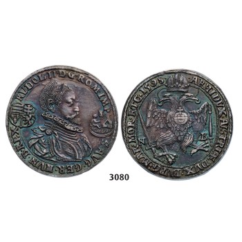 05.05.2013, Auction 2/3080. Transylvania, Rudolph II, 1576­-1608, Taler 1598-­NB, Nagybanya, Silver