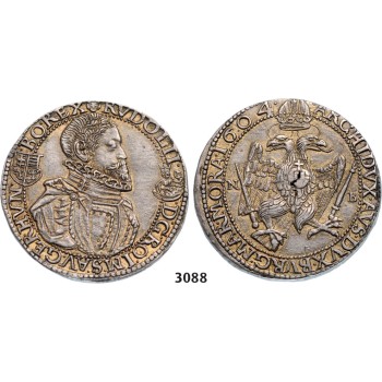 05.05.2013, Auction 2/3088. Transylvania, Rudolph II, 1576­-1608, Taler 1604­-NB, Nagybanya, Silver