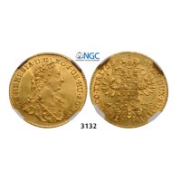 05.05.2013, Auction 2/3132. Transylvania, Maria Theresia, 1740-­1780, Ducat 1765, Karlsburg, GOLD, NGC AU58