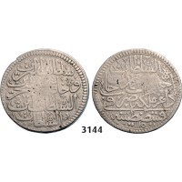 05.05.2013, Auction 2/3144. Turkey, Ahmed III, AH1115-­1143 (1703-­1730 AD), ½ Zolota AH1115/XVIII (1725) Kostantiniye (Istanbul) Silver