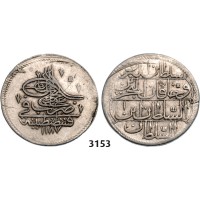 05.05.2013, Auction 2/3153. Turkey, Abdul Hamid I, AH1187-­1203 (1774-­1789 AD), Yirmilik (20 Para) AH1187 "Year 1" (1774) Kostantiniye (Istanbul) Billon