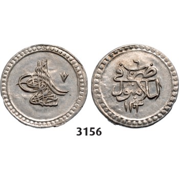 05.05.2013, Auction 2/3156. Turkey, Selim III, AH1203-­1222 (1789­-1807 AD), Onluk (10 Para) AH1203 Year 2 (1790) Islambul (Instanbul) Silver