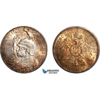 AI244, Germany, Prussia, Wilhelm II, 5 Mark 1901, Berlin Mint, Silver, EF-UNC