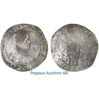 A60, Belgium, Brabant, Philip IV of Spain, Ducaton 1658, Antwerp, Silver (32.31g)